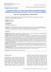 Research paper thumbnail of Assessment of effect of various concentration of ketamine-propofol (ketofol) on haemodynamic parameters and LMA insertion conditions