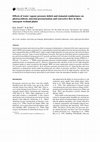 Research paper thumbnail of Effects of water vapour pressure deficit and stomatal conductance on photosynthesis, internal pressurization and convective flow in three emergent wetland plants