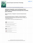 Research paper thumbnail of Moderate Halophilic Lactic Acid Bacteria from Jambal roti: A Traditional Fermented Fish of Central Java, Indonesia