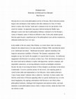 Research paper thumbnail of Introduction: Stoicism, An Intellectual Odyssey