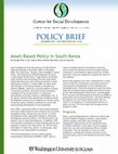 Research paper thumbnail of Asset-Based Policy in South Korea