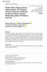 Research paper thumbnail of Online News Paying Intent Antecedents: The Culture of Free, Fairness of Having to Pay for News, and the Moderating Role of Political Interest