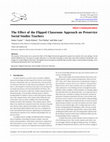 Research paper thumbnail of The Effect Of The Flipped Classroom Approach On Preservice Social Studies Teachers