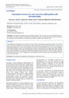 Research paper thumbnail of Functional recovery in a rare case of an adult patient with leucodystrophy