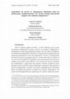 Research paper thumbnail of Agriculture de terroir et changement climatique dans les arrière-pays méditerranéens:: les savoirs locaux peuvent-ils inspirer des solutions adaptatives?