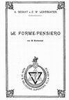 Research paper thumbnail of LE FORME PENSIERO A. Besant