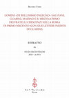 Research paper thumbnail of Uomini "de bellissimo ingegno" Salviani, Guarini, Marino e il mecenatismo dei fratelli Crescenzi nella Roma di primo Seicento (con due lettere inedite di Guarini)