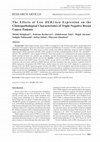 Research paper thumbnail of The Effects of Low HER2/neu Expression on the Clinicopathological Characteristics of Triple-Negative Breast Cancer Patients