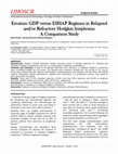 Research paper thumbnail of GDP versus ESHAP Regimen in Relapsed and/or Refractory Hodgkin lymphoma: A Comparison Study