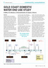 Research paper thumbnail of Gold Coast Domestic Water End Use Study