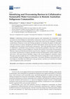 Research paper thumbnail of Identifying and Overcoming Barriers to Collaborative Sustainable Water Governance in Remote Australian Indigenous Communities