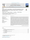 Research paper thumbnail of Drivers, barriers and enablers to end-of-life management of solar photovoltaic and battery energy storage systems: A systematic literature review