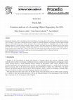 Research paper thumbnail of FILILAB: Creation and use of a Learning Object Repository for EFL