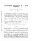 Research paper thumbnail of Deformation of an Elastic Substrate Due to a Resting Sessile Droplet