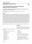 Research paper thumbnail of Chronic MPTP in Mice Damage-specific Neuronal Phenotypes within Dorsal Laminae of the Spinal Cord