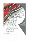 Research paper thumbnail of Autobiographie d'une selle Métis / Autobiography of a Metis Saddle