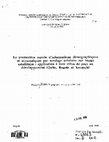 Research paper thumbnail of La production rapide d'informations démographiques et économiques par sondage aréolaire sur image satellitaire : application à trois villes de pays en développement (Quito, Bogota et Yaoundé)