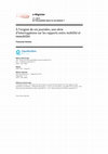 Research paper thumbnail of À L’Origine De Ces Journées, Une Série D’Interrogations Sur Les Rapports Entre Mobilité et Immobilité