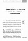 Research paper thumbnail of Conflitualidade e violência: reflexões sobre a anomia na contemporaneidade