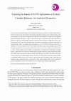 Research paper thumbnail of Exploring the Impact of NATO Agreements on Turkish Canadian Relations: An Analytical Perspective