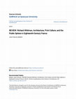 Research paper thumbnail of REVIEW: Richard Whitman, Architecture, Print Culture, and the Public Sphere in Eighteenth-Century France