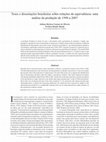 Research paper thumbnail of Teses e dissertações brasileiras sobre relações de equivalência: uma análise da produção de 1998 a 2007