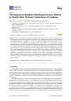 Research paper thumbnail of The Impacts of Random Distributed Vacancy Defects in Steady-State Thermal Conduction of Graphene