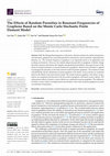 Research paper thumbnail of The Effects of Random Porosities in Resonant Frequencies of Graphene Based on the Monte Carlo Stochastic Finite Element Model