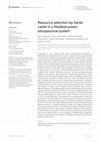 Research paper thumbnail of Resource selection by Sarda cattle in a Mediterranean silvopastoral system