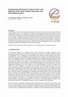 Research paper thumbnail of Experimental and numerical analysis of the cyclic behaviour of RC beam-column connections with plain reinforcing bars