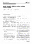 Research paper thumbnail of Magnetic composites as an effective technology for removal of radioactive cesium