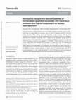 Research paper thumbnail of Electroactive nanoparticle directed assembly of functionalized graphene nanosheets into hierarchical structures with hybrid compositions for flexible supercapacitors