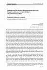 Research paper thumbnail of Embodying the mother, disembodying the icon: Female resistance in Colm Tóibín’s The Testament of Mary