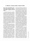 Research paper thumbnail of Historia y ciencias sociales: América Latina