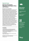 Research paper thumbnail of Call For Paper: Special Issue "Special and Inclusive Education: Challenges, Policy and Practice"