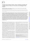 Research paper thumbnail of Tracking Viral Evolution during a Disease Outbreak: the Rapid and Complete Selective Sweep of a Circovirus in the Endangered Echo Parakeet