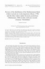 Research paper thumbnail of Review of the distribution of the Mediterranean black widow Latrodectus tredecimguttatus (Rossi, 1790) and the false widow spider Steatoda paykulliana (Walckenaer, 1806) in Italy with new records (Araneae: Theridiidae