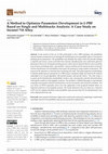 Research paper thumbnail of A Method to Optimize Parameters Development in L-PBF Based on Single and Multitracks Analysis: A Case Study on Inconel 718 Alloy