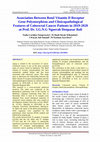 Research paper thumbnail of Association Between BsmI Vitamin D Receptor Gene Polymorphism and Clinicopathological Features of Colorectal Cancer Patients in 2019-2020 at Prof. Dr. I.G.N.G Ngoerah Denpasar Bali