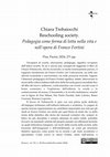 Research paper thumbnail of Chiara Trebaiocchi, Reschooling society. Pedagogia come forma di lotta nella vita e nell'opera di Franco Fortini