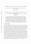 Research paper thumbnail of Thermal concentrator homogenized with solar-shaped mantle