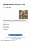 Research paper thumbnail of Characterization and cleaning control of optical coatings by using a goniometric light scatter instrument with sample imaging ability