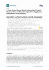 Research paper thumbnail of A New Optical Sensor Based on Laser Speckle and Chemometrics for Precision Agriculture: Application to Sunflower Plant-Breeding