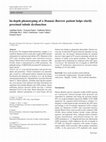 Research paper thumbnail of In-depth phenotyping of a Donnai-Barrow patient helps clarify proximal tubule dysfunction