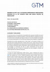 Research paper thumbnail of Informe del GTM sobre actividades empresariales innovadoras distintas de la I+D: apuntes para una nueva política de innovación