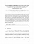 Research paper thumbnail of Monotonic behaviour of beam-to-column connections with double channel cold-formed steel sections