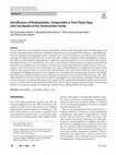 Research paper thumbnail of Identification of Biodegradable, Compostable or Toxic Plastic Bags with Two Beetles of the Tenebrionidae Family