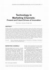 Research paper thumbnail of Technology in Marketing Channels