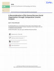 Research paper thumbnail of A Reconsideration of Rio Sonora/Serrana Social Organization through Comparative Ceramic Analysis