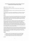 Research paper thumbnail of Conserving socio-ecological landscapes: An analysis of traditional and responsive management practices for floodplain meadows in England